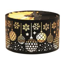 Aroma Silhouette Black & Gold Baubles Carousel Shade