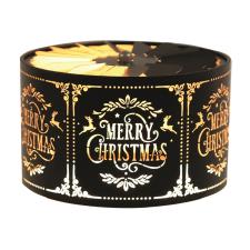 Aroma Silhouette Black & Gold Merry Christmas Carousel Shade