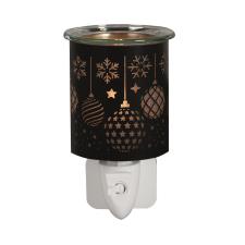 Aroma Black & Gold Baubles Plug In Wax Melt Warmer