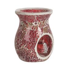 Aroma Red & Gold Crackle Wax Melt Warmer