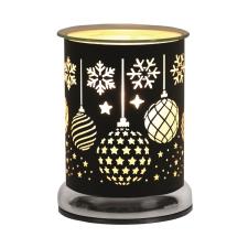 Aroma Black Baubles Cylinder Electric Wax Melt Warmer