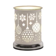 Aroma White Baubles Cylinder Electric Wax Melt Warmer