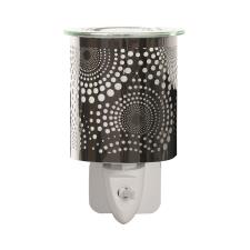 Aroma Chrome Circles Plug In Wax Melt Warmer