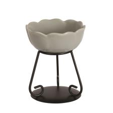 Aroma Flower Grey Wax Melt Warmer