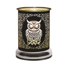Aroma Black Owl Touch Electric Wax Melt Warmer