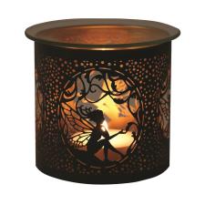 Aroma Black &amp; Gold Fairy Jar Sleeve &amp; Wax Melt Warmer