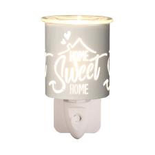 Aroma White &amp; Gold Home Sweet Home Plug In Wax Melt Warmer
