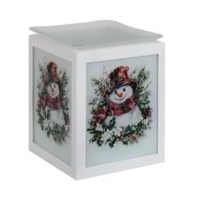Aroma Snowman Square Electric Wax Melt Warmer