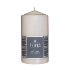 Price&#39;s Ivory Pillar Candle 15cm x 8cm