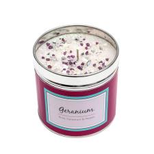 Best Kept Secrets Geranium Tin Candle