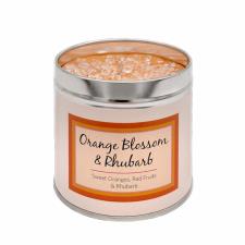 Best Kept Secret Orange Blossom & Rhubarb Tin Candle