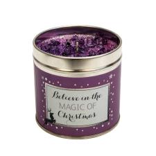 Best Kept Secrets Believe In The Magic Of Christmas Tin Candle