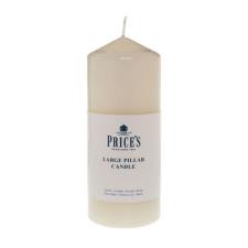 Price&#39;s Ivory Pillar Candle 15cm