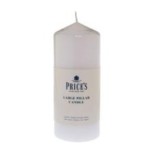 Price's White Pillar Candle 15cm