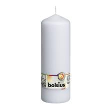 Bolsius White Pillar Candle 20cm x 7cm