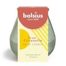 Bolsius True Citronella Green Olympic Patio Light Candle