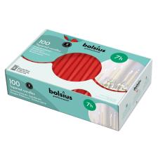 Bolsius Red Professional Tapered Candles 24cm (Pack of 100)
