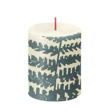 Bolsius Soft Pearl Fern Rustic Silhouette Candle 8cm x 7cm