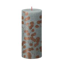 Bolsius Green Eucalyptus Rustic Silhouette Candle 19cm x 7cm