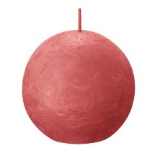 Bolsius Blossom Pink Rustic Ball Candle 8cm