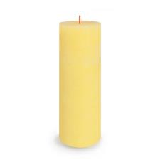 Bolsius Sunny Yellow Rustic Shine Pillar Candle 19cm x 7cm