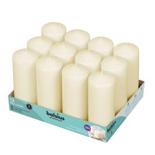 Bolsius Ivory Professional Pillar Candles 17cm x 6cm (Pack of 12)