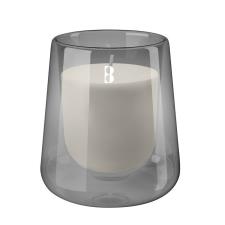 Bolsius Grey Cypress &amp; Amber Clean Light Starter Kit