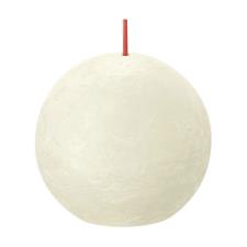 Bolsius Soft Pearl Rustic Ball Candle 8cm