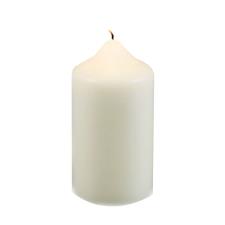 Chapel Candles Ivory Pillar Candle 12cm x 6cm