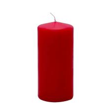 Bolsius Red Pillar Candle 10cm x 6cm