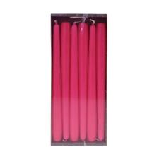 Bolsius Fuchsia Tapered Candle 25cm (Pack of 12)