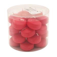 Bolsius Red Floating Candles (Pack of 28)