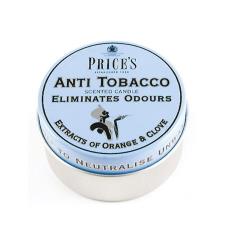 Price's Anti Tobacco Fresh Air Tin Candle
