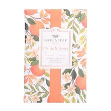 Greenleaf Orange &amp; Honey Scented Envelope Sachet