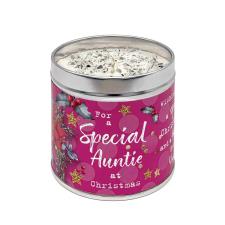 Best Kept Secrets Special Auntie Festive Tin Candle