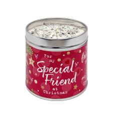 Best Kept Secrets Special Friend Festive Tin Candle
