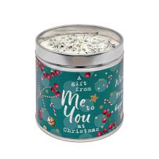 Best Kept Secrets From Me To You Festive Tin Candle