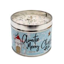 Best Kept Secrets Auntie Merry Christmas Tin Candle