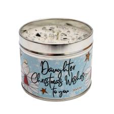 Best Kept Secrets Daughter Christmas Wishes To You Tin Candle