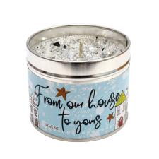Best Kept Secrets From Our House To Yours Tin Candle