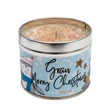 Best Kept Secrets Gran Merry Christmas Tin Candle