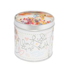 Best Kept Secrets You Light Up My World Tin Candle