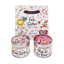 Best Kept Secrets Fab Sister & You're The Best Duo Mini Tin Candle Set