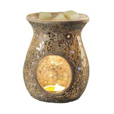 Sense Aroma Silver Crackle Wax Melt Warmer