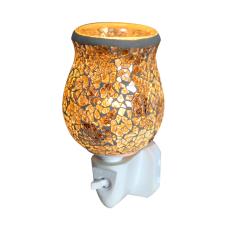 Sense Aroma Grey Crackle Tulip Mosaic Plug In Wax Melt Warmer