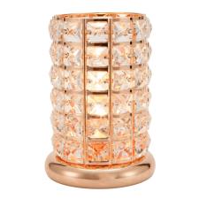 Sense Aroma Clear Rose Gold Crystal Touch Electric Wax Melt Warmer