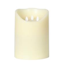 Elements Moving Flame LED Pillar Candle 20 x 15cm
