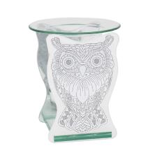 Desire Aroma Owl Glass Wax Melt Warmer