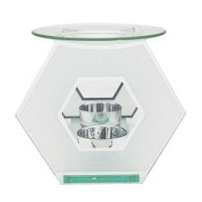 Desire Glitter White Hexagon Wax Melt Warmer