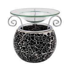 Desire Black Crackle Mosaic Wax Melt Warmer